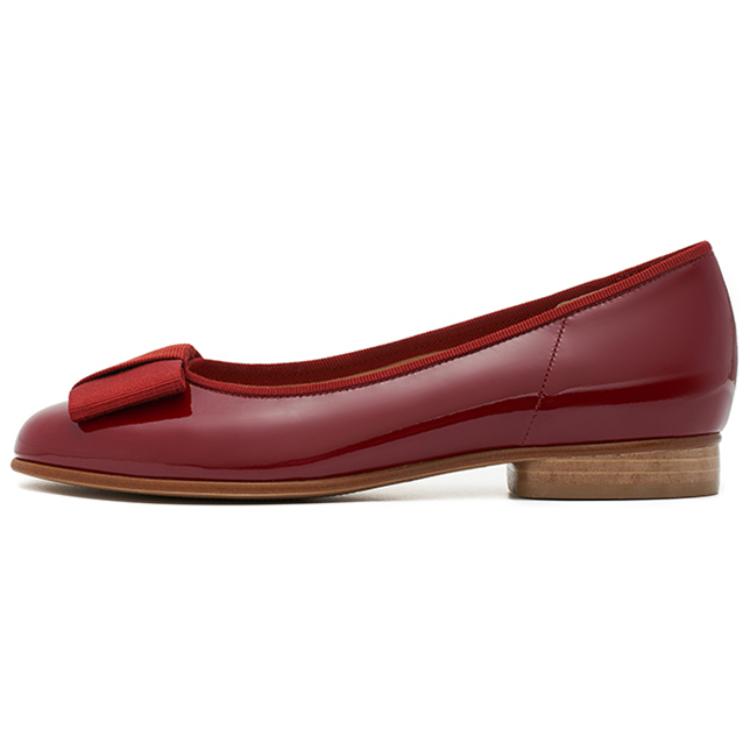 Gabor Patent Leather Women's Casual Shoes 2cm Women's Red