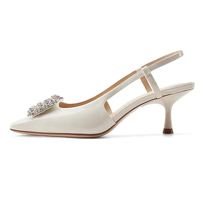 D FUSE SCANDINAVIA High Heels Women's Ivory/Green