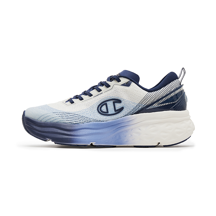 Champion Support Low top Running Shoes Men’s Milk White/Marine Blue