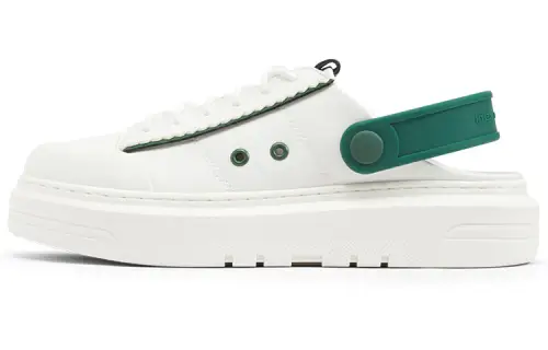 CHARLES&KEITH Pu Stylish Skateboarding Shoes Women's Green