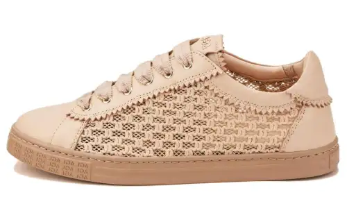 AGL Leather Low top Skateboard Shoes Women's Umber