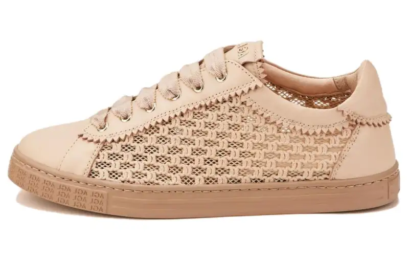AGL Leather Low top Skateboard Shoes Women's Umber