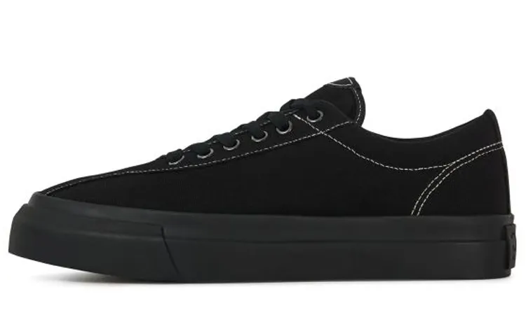 Stepney Workers Club Skateboard Shoes Men's Low Top Black
