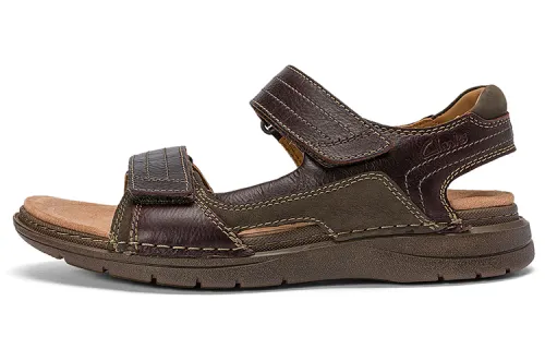 Clarks Beach Sandals Men's Russet