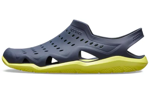 Crocs Swiftwater Clogs Men's Blue Green