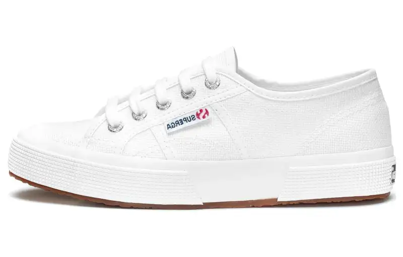SUPERGA Slip Resistant Cushioning Low top Skateboard Shoes Women's White