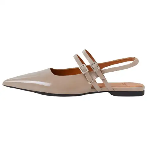 VAGABOND SHOEMAKERS Patent Leather Casual Shoes Women's Brown