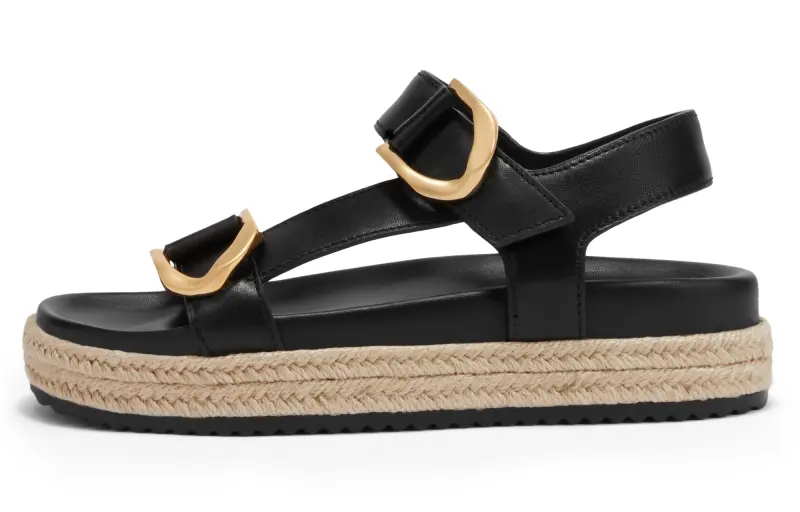 CHARLES&KEITH Gabine Fabric Stylish Sandal Women's
