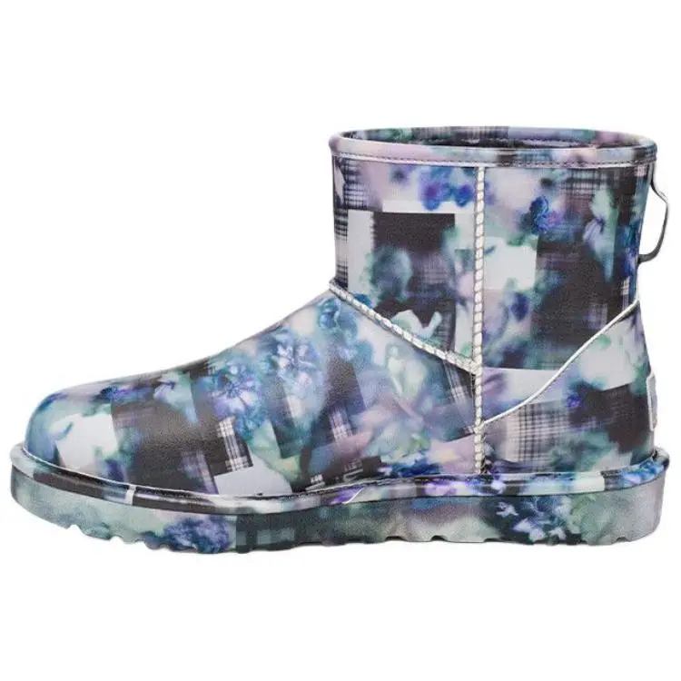 UGG x Collina Strade Short Snow Boots Unisex Dark Blue Multicolor