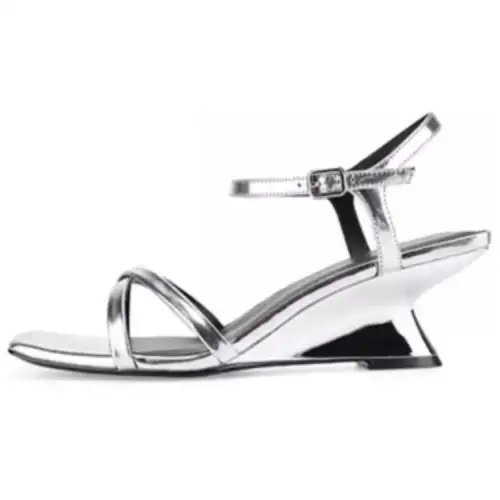 D FUSE SCANDINAVIA Cow Leather One Strap Sandals 5 8cm Women's