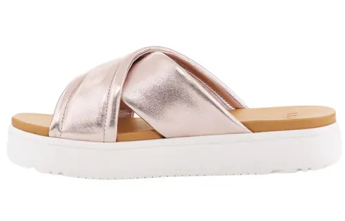 UGG Leather Stylish Sandal Women's Pink