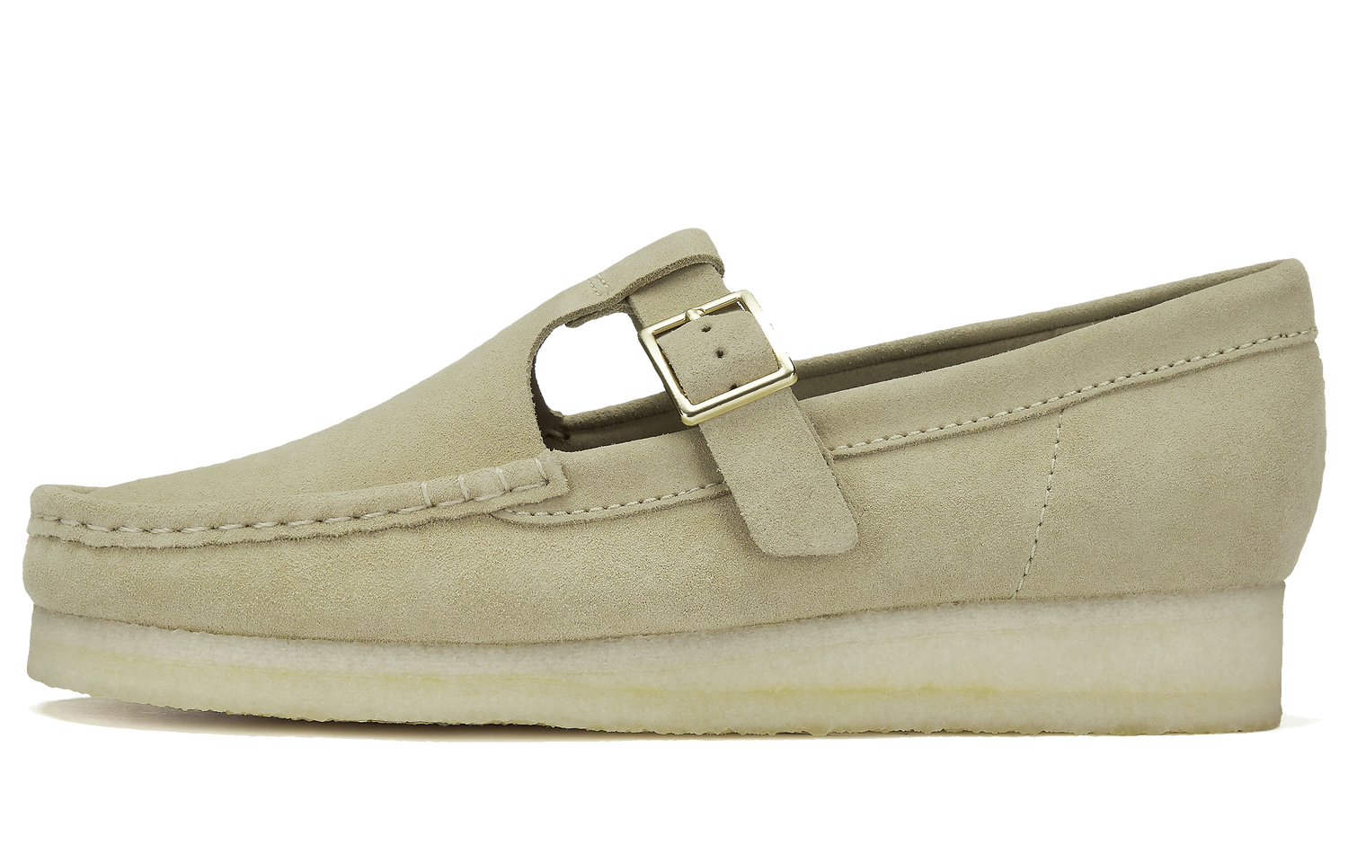 Clarks Cow Split Leather Casual Shoes Women's Yellow