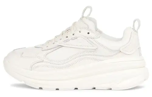 UGG CA1 Leather Trainers 'White Black' Women's