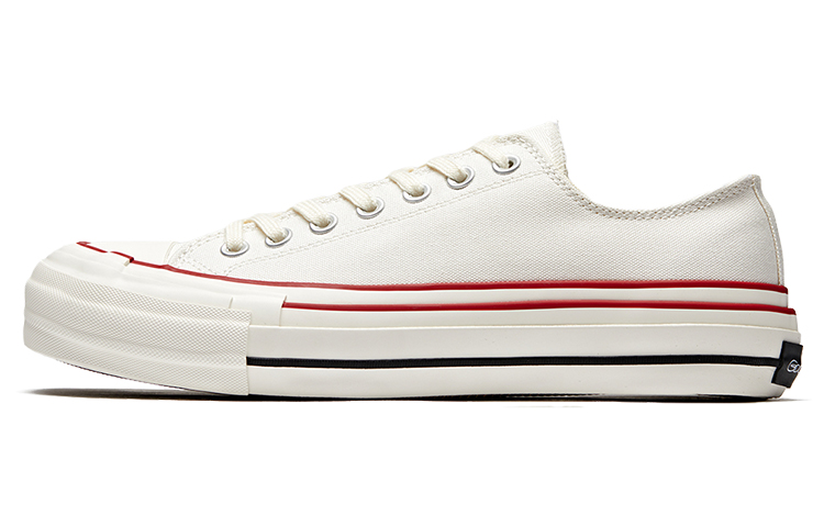 GOOD BAI Coverage Low top Canvas Shoes Unisex White