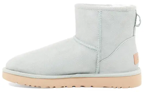 UGG Classic Mini Ii Boot High Top Fleece Lined Gray Women's