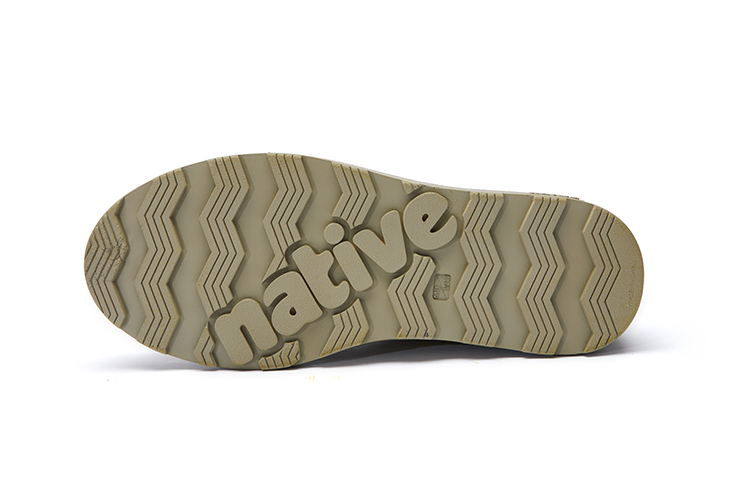 Native Shoes Combat Boots Unisex Army Green
