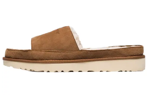 Y/Project x UGG Comfortable And Breathable Rubber Sole Quiet Quick Dry Slide Slippers Men's Chestnut