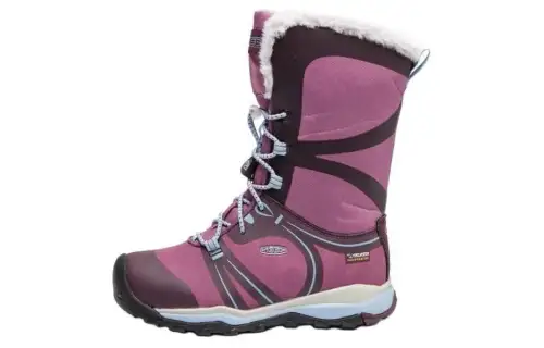 Birkenstock Fabric Short Snow Boots Women's Purple