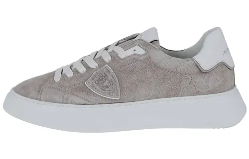 PHILIPPE MODEL Paris Suede Low-top Sneakers
