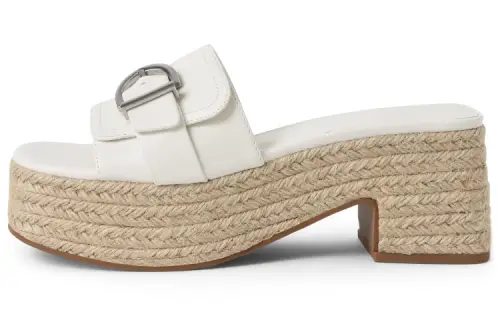 CHARLES&KEITH Slide Slippers Women's White