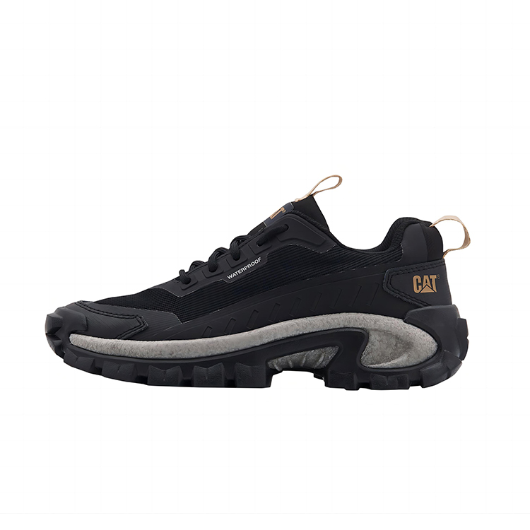 CAT Cushioning Slip Resistant Low top Outdoor Shoes Unisex Black