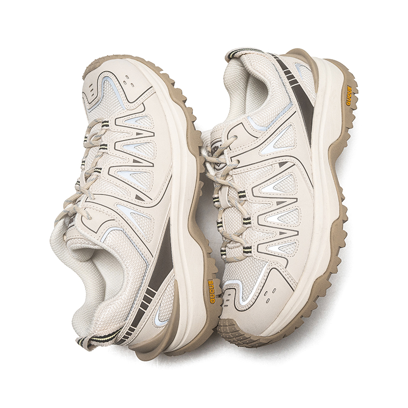 GUQUE Low top Hiking Shoes Unisex Gray