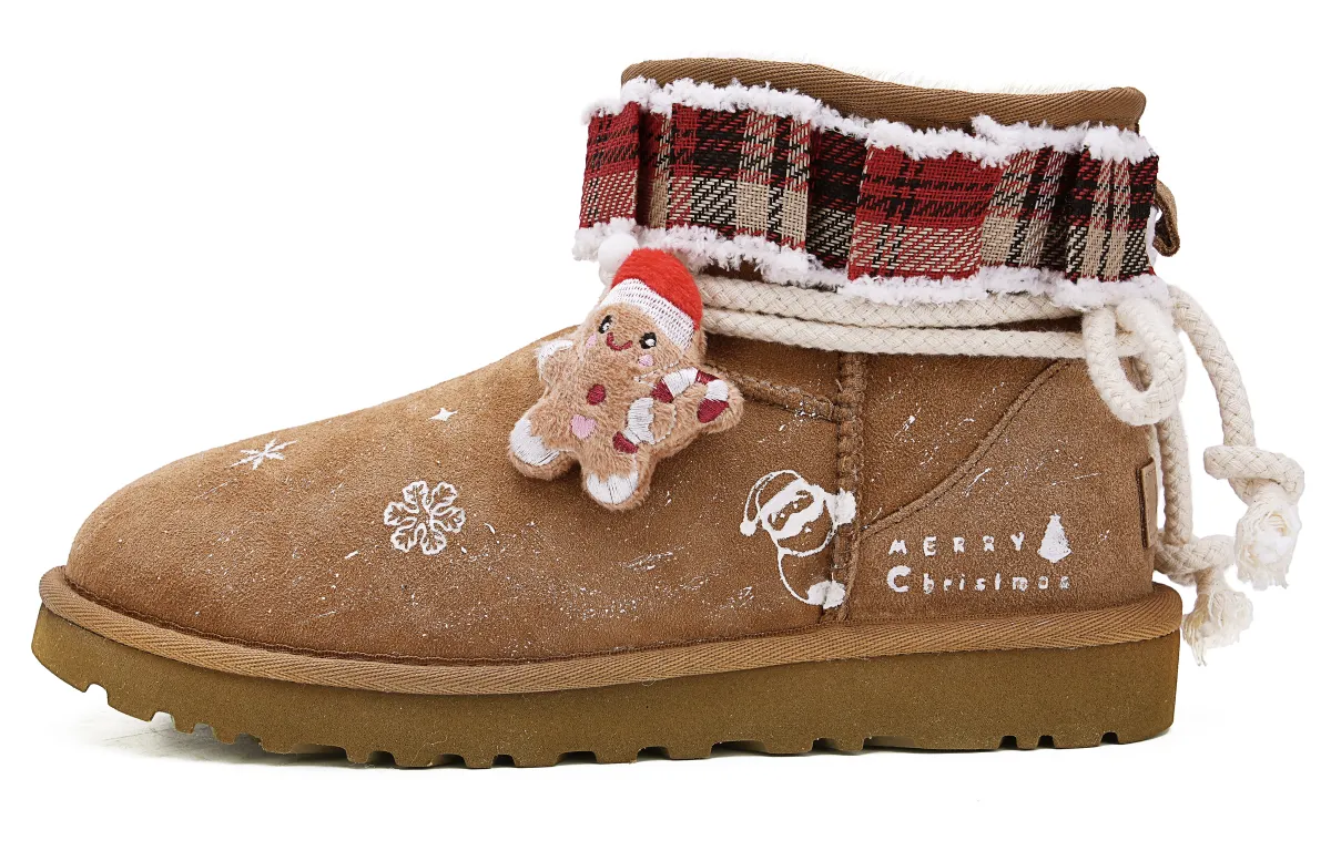 UGG CLASSIC MINI Short Snow Boots Women's Chestnut