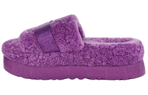 UGG Fluffita Shearling Slippers Women's Purple
