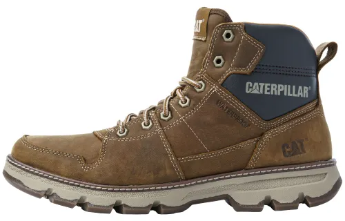 CAT Combat Boots Men's Brown