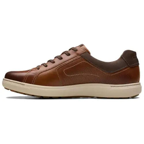 Clarks Leather Casual Shoes Men's Brown