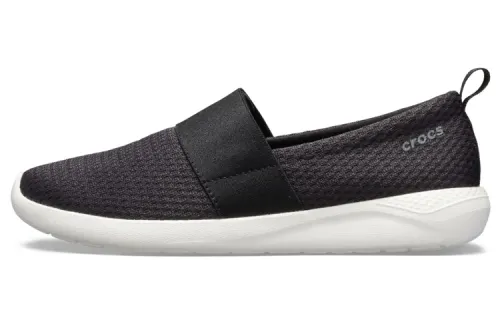 Crocs LiteRide Casual Shoes Women's Low Top Black/White