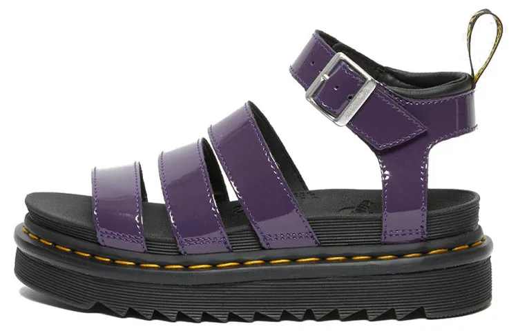 Dr.Martens Leather Fashion Sandal Women's Purple