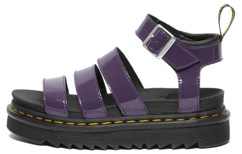 Dr.Martens Leather Fashion Sandal Women's Purple