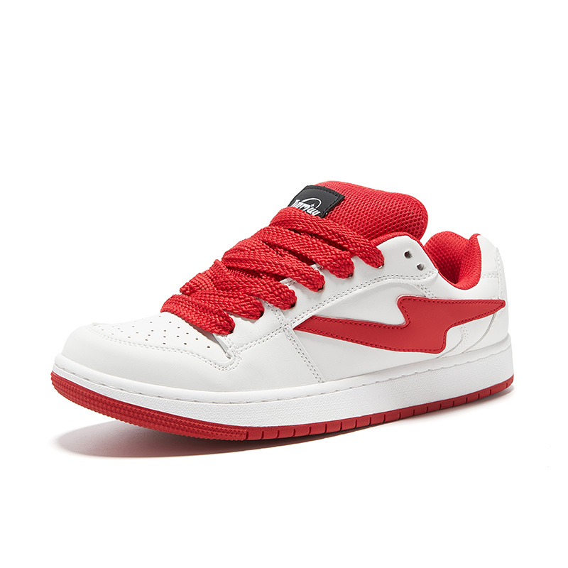 TINMUU Textile, Synthetic Leather Low top Skateboard Shoes Unisex