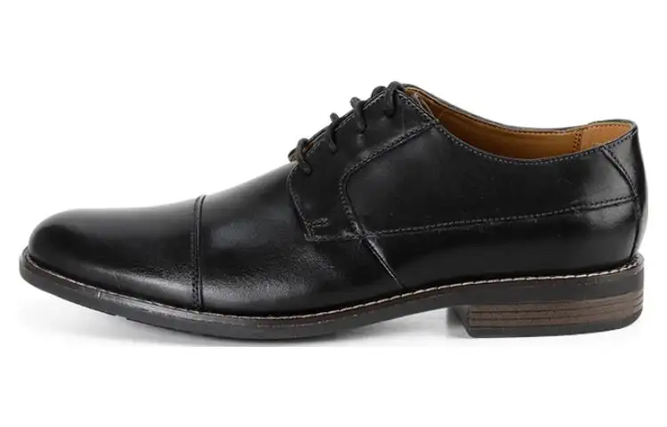 Clarks Dress Shoes Men's Low Top Black