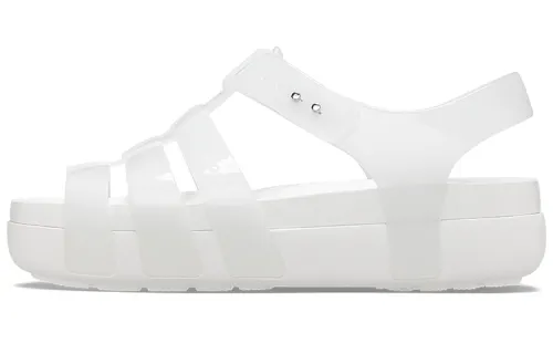 Crocs Splash Glossy Fisherman Sandal 'White' Women's