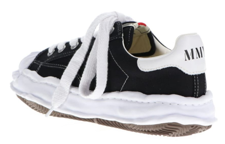 MIHARA YASUHIRO Blakey OG Sole Canvas Low Black No Logo