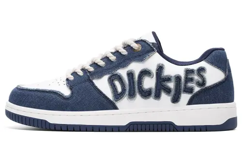Dickies Slip Resistant Abrasion Resistant Low top Skateboard Shoes Men's Blue