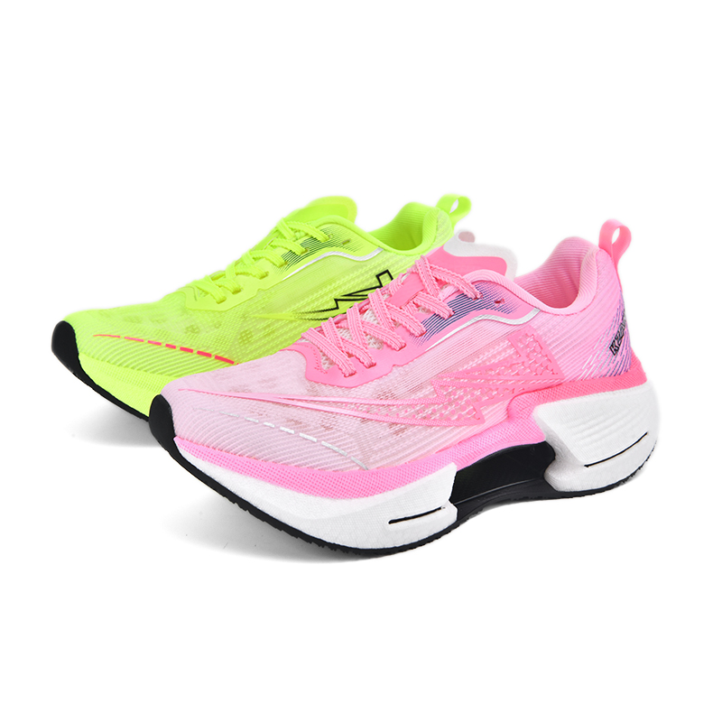 KZANSI Low top Running Shoes Unisex Pink Green