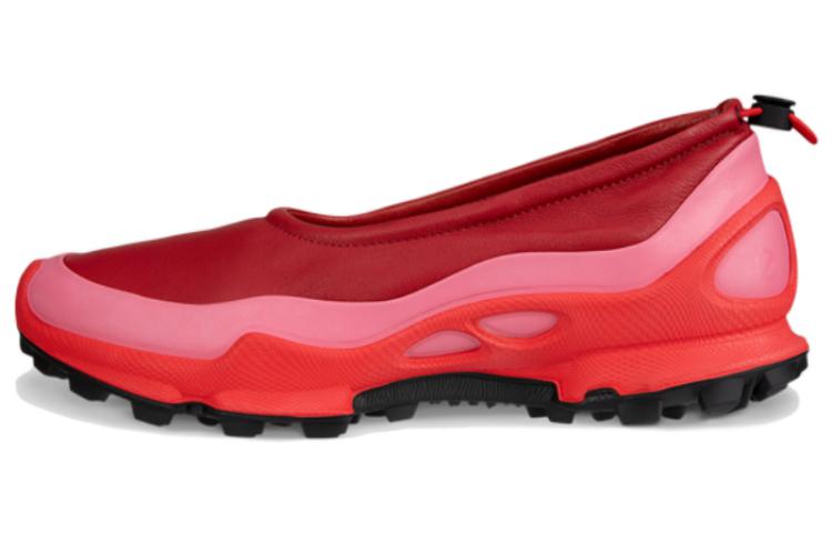 Ecco Biom C Trail Leather Casual Shoes Women's Red