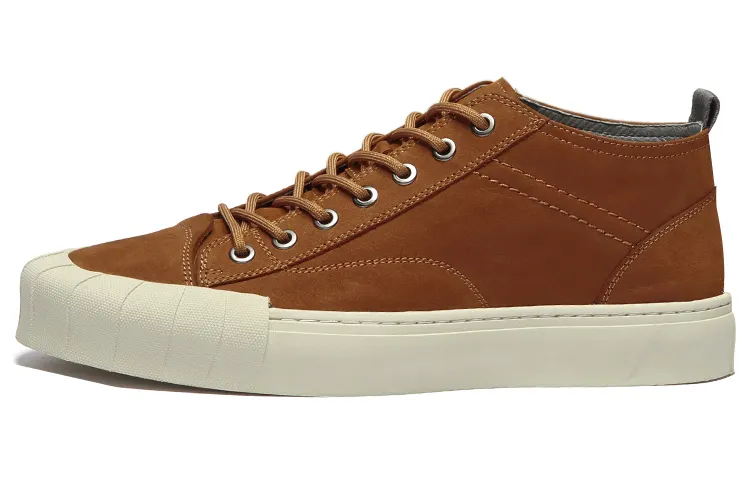 Anthony Miles Skateboard Shoes Men's Mid Top Earth Yellow
