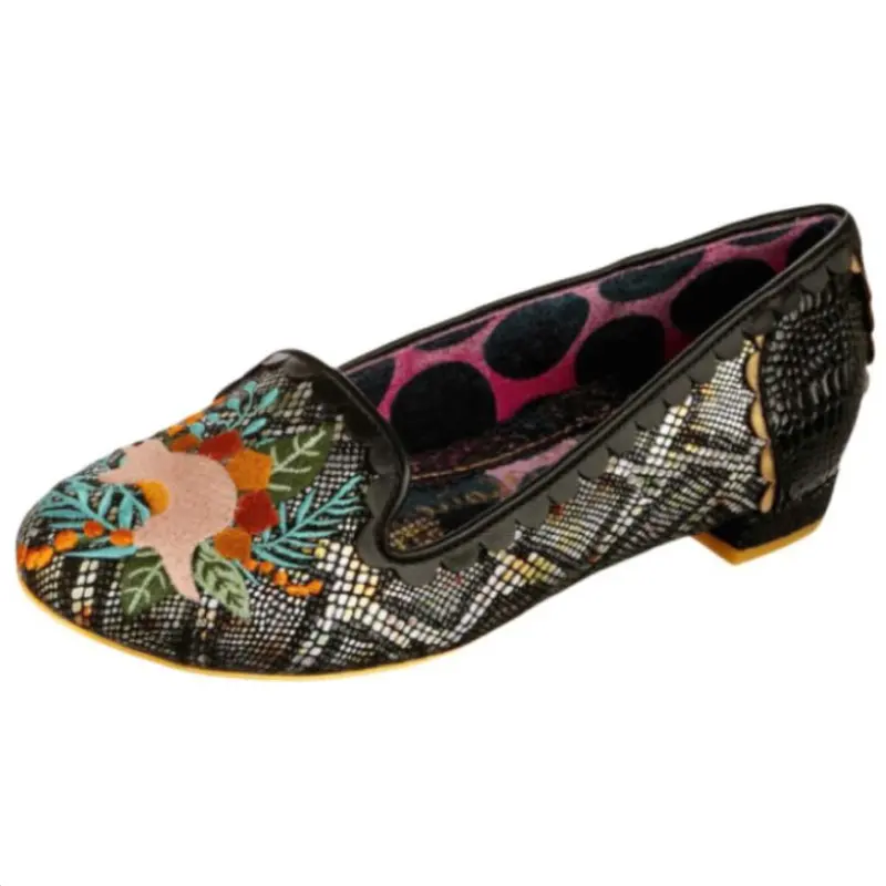 IRREGULAR CHOICE Pu Casual Shoes Women's Black