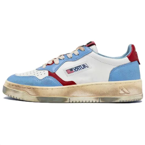 AUTRY Medalist Low top Skateboard Shoes Women's Blue White Red