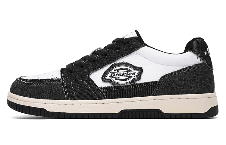 Dickies Low top Skateboard Shoes Men's Black White