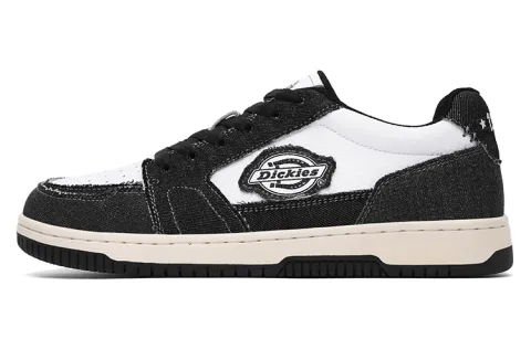 Dickies Low top Skateboard Shoes Men's Black White