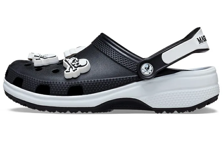 Crocs x Mastermind JAPAN Classic Clog EVA Clogs Unisex Black White