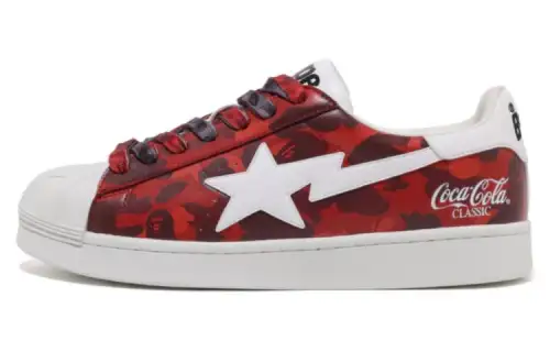 BAPE A BATHING APE Skull Sta Coca Cola
