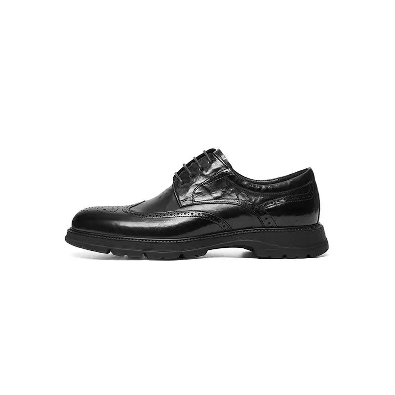 Red Dragonfly cow leather, high-end business, increased comfort, wedding groom, formal leather shoes, men's style