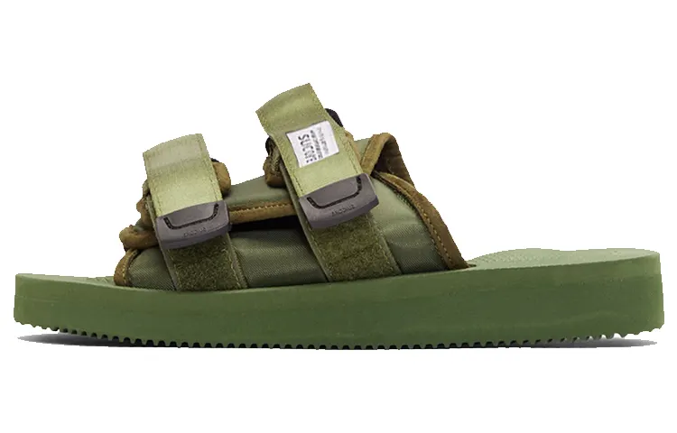 Suicoke Abrasion Resistant Rubber Sole Abrasion Resistant Abrasion Resistant Slide Slippers Men's Green