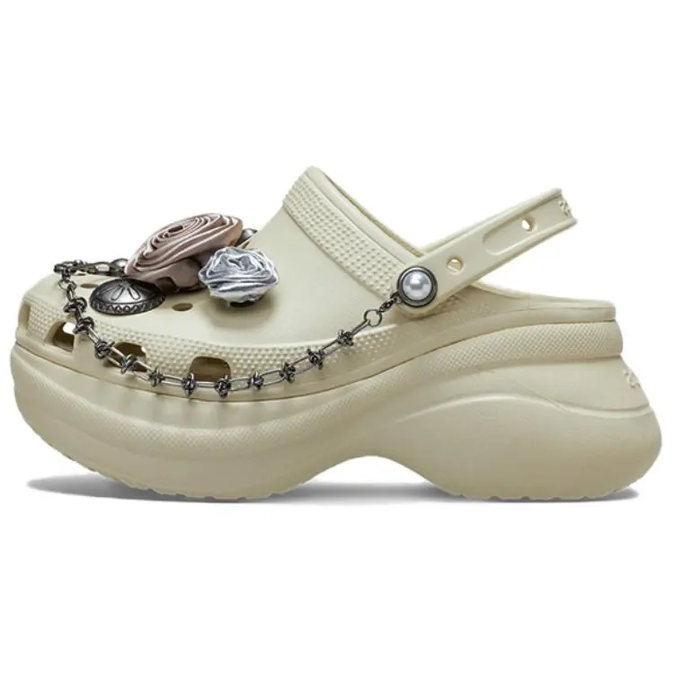 Crocs Bae Clog EVA Clogs Women's Bone White